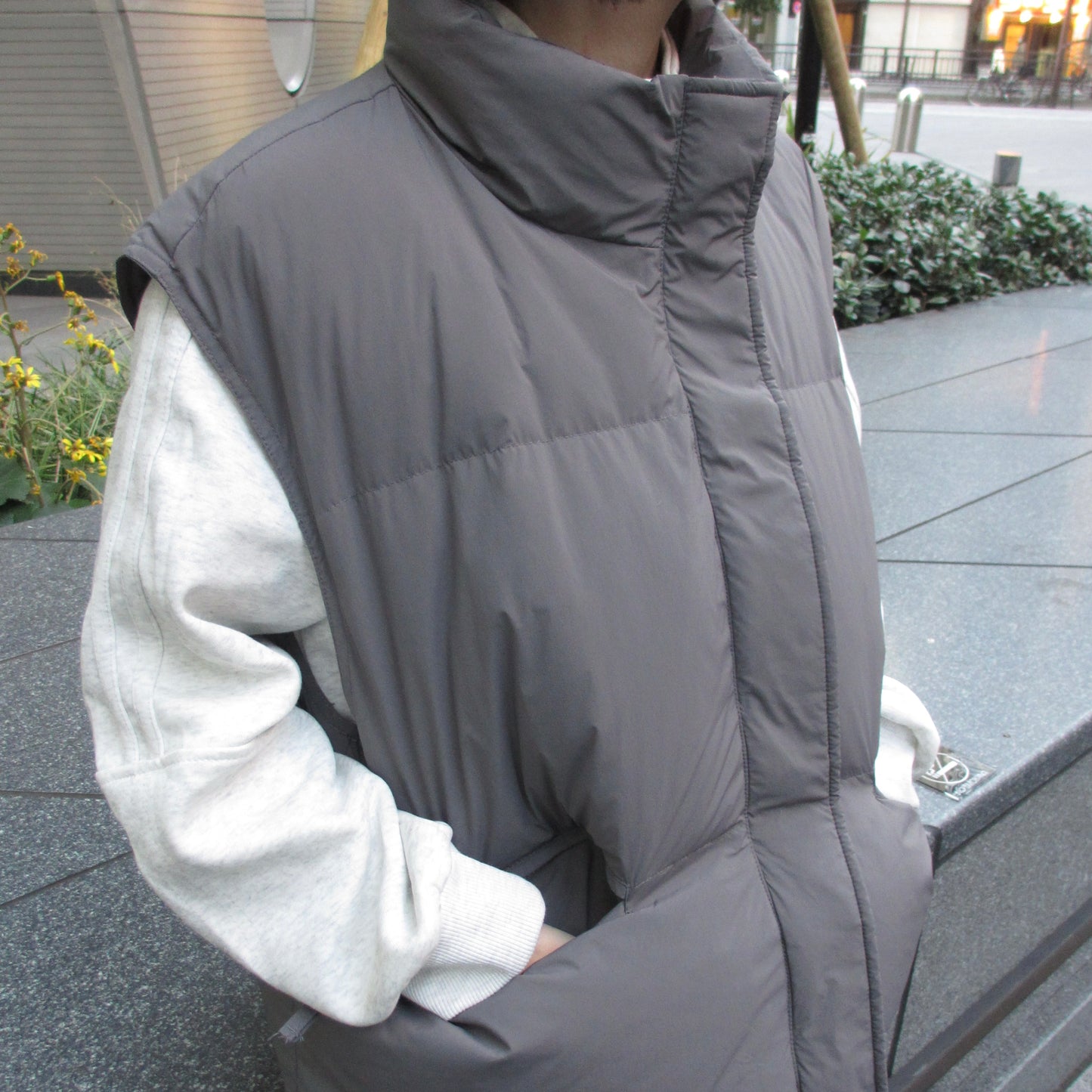 uniform puffer down vest