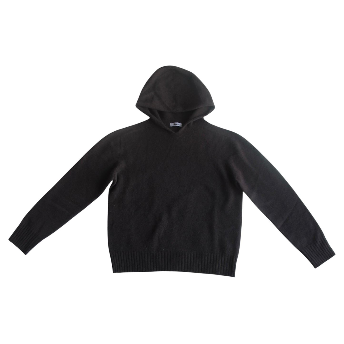 wool hoodie knit